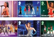 Royal Mail hedrar Spice Girls