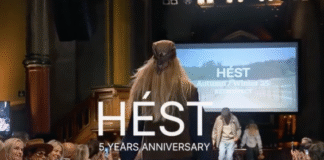 HÉST med sin första modevisning!