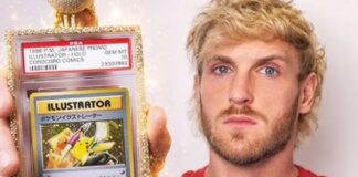 ”Internet Fool” Logan Paul säljer kontroversiellt Pikachu-illustratörskort för nästan 17 miljoner dollar